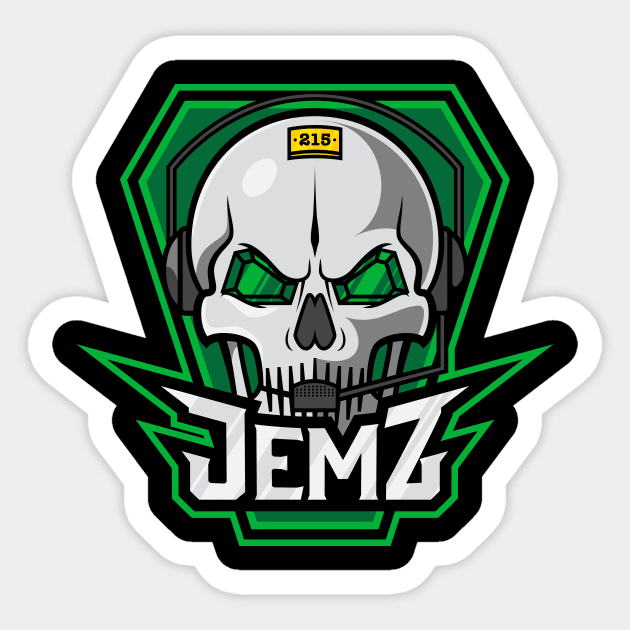 Team Jemz Logo Sticker by Jemz